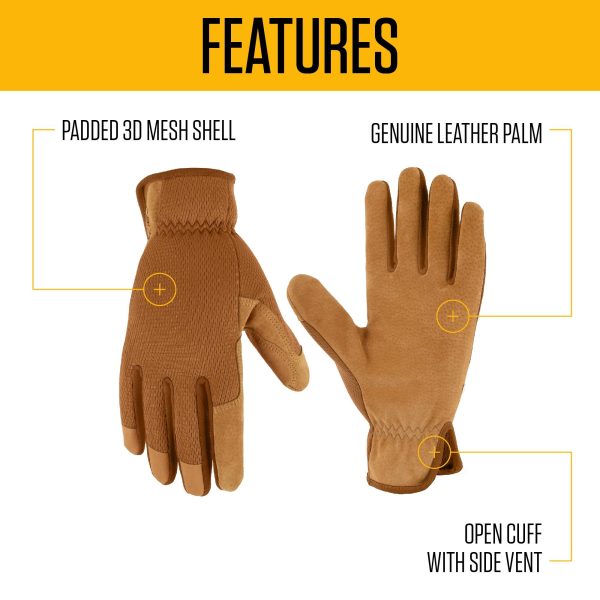 Carhartt Women's Leather High Dexterity Glove
