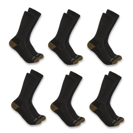 Carhartt Midweight Crew Sock 6-Pack