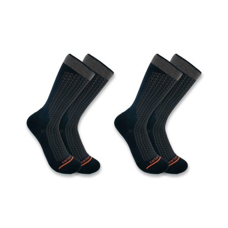 Carhartt Lightweight Durable Crew Sock 2 Pack