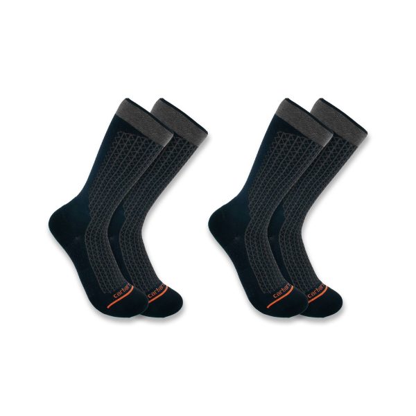 Carhartt Lightweight Durable Crew Sock 2 Pack
