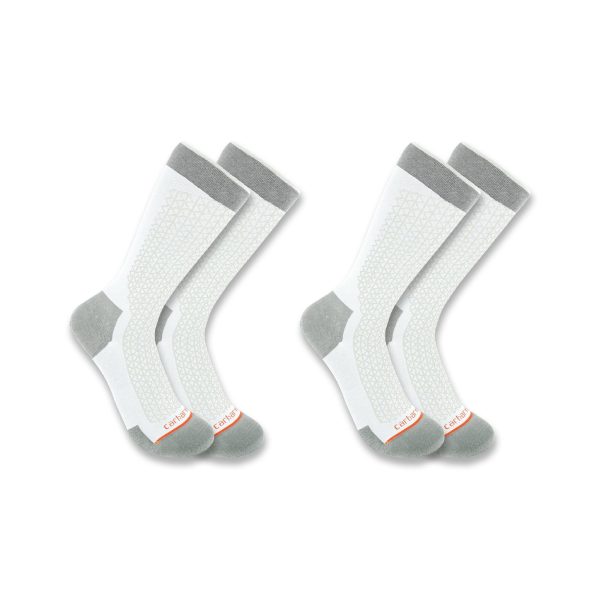 Carhartt Lightweight Durable Crew Sock 2 Pack