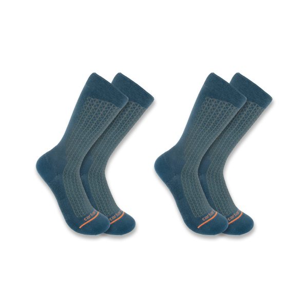 Carhartt Lightweight Durable Crew Sock 2 Pack