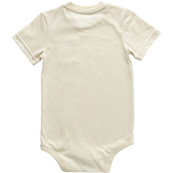 Carhartt Kids' Short Sleeve Pocket Bodysuit (Baby)