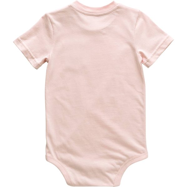 Carhartt Kids' Short Sleeve Pocket Bodysuit (Baby)