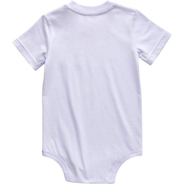 Carhartt Kids' Short Sleeve Pocket Bodysuit (Baby)