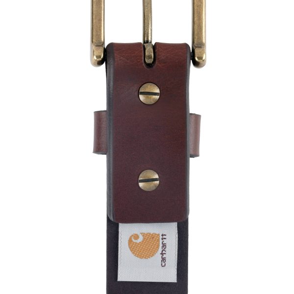 Carhartt Women's Bridle Leather Buckle Belt