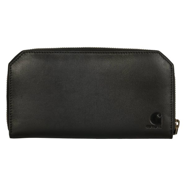 Carhartt Women's Leather Clutch Wallet