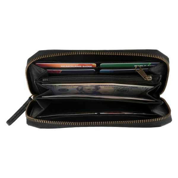 Carhartt Women's Leather Clutch Wallet