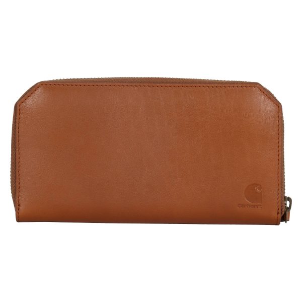 Carhartt Women's Leather Clutch Wallet
