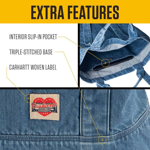 Carhartt 18L Denim Tote