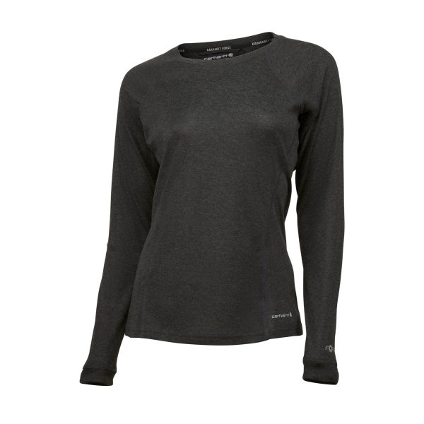 Carhartt Women's Force Midweight Stretch Base Layer Crewneck