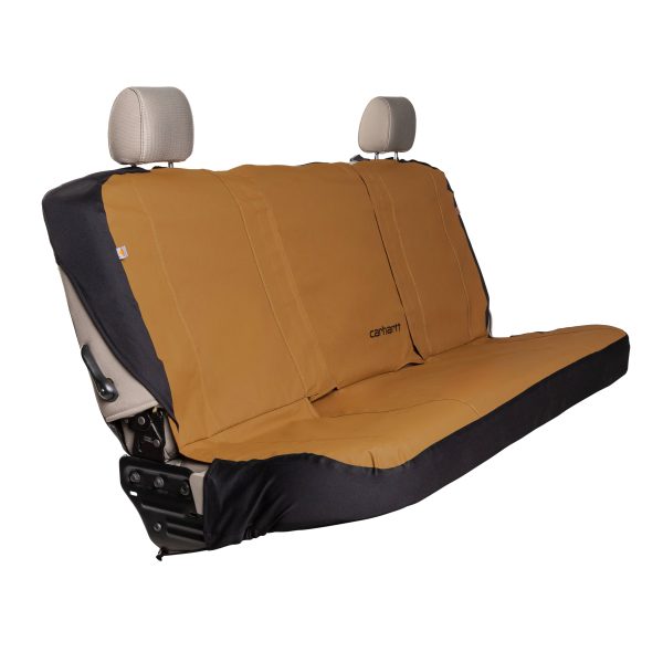 Carhartt Universal Fitted Nylon Duck Full-Size Rear Bench Seat Cover