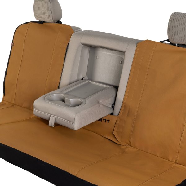Carhartt Universal Fitted Nylon Duck Full-Size Rear Bench Seat Cover
