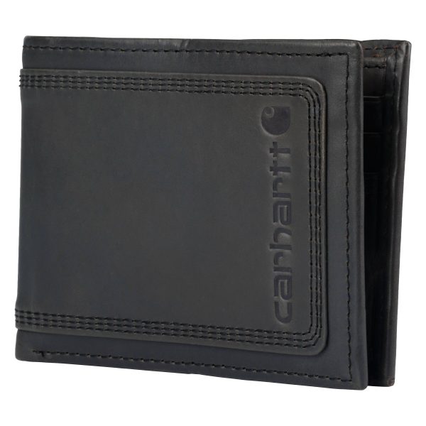 Carhartt Leather Triple-Stitched Passcase