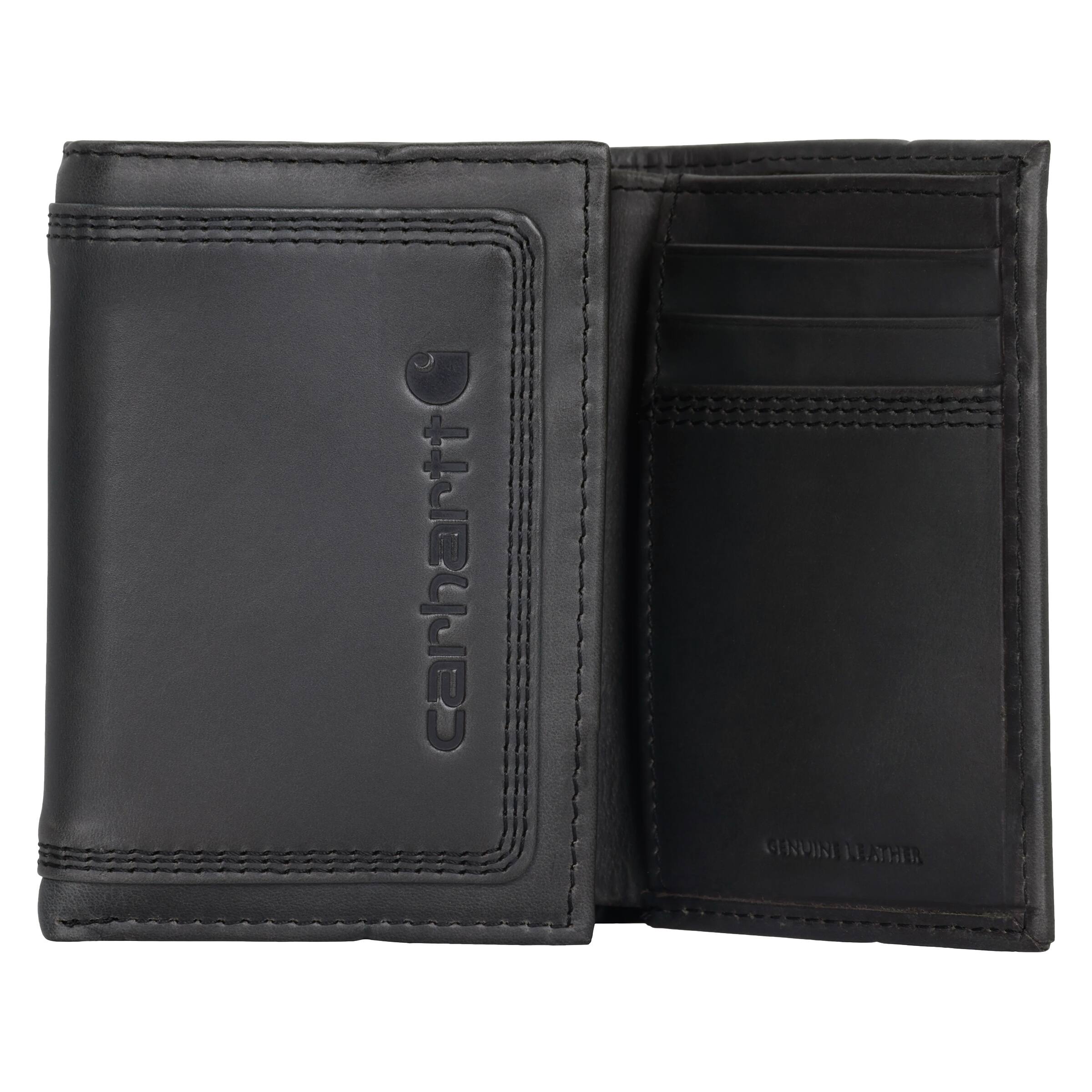 Carhartt Leather Triple-Stitched Trifold Wallet - Image 3