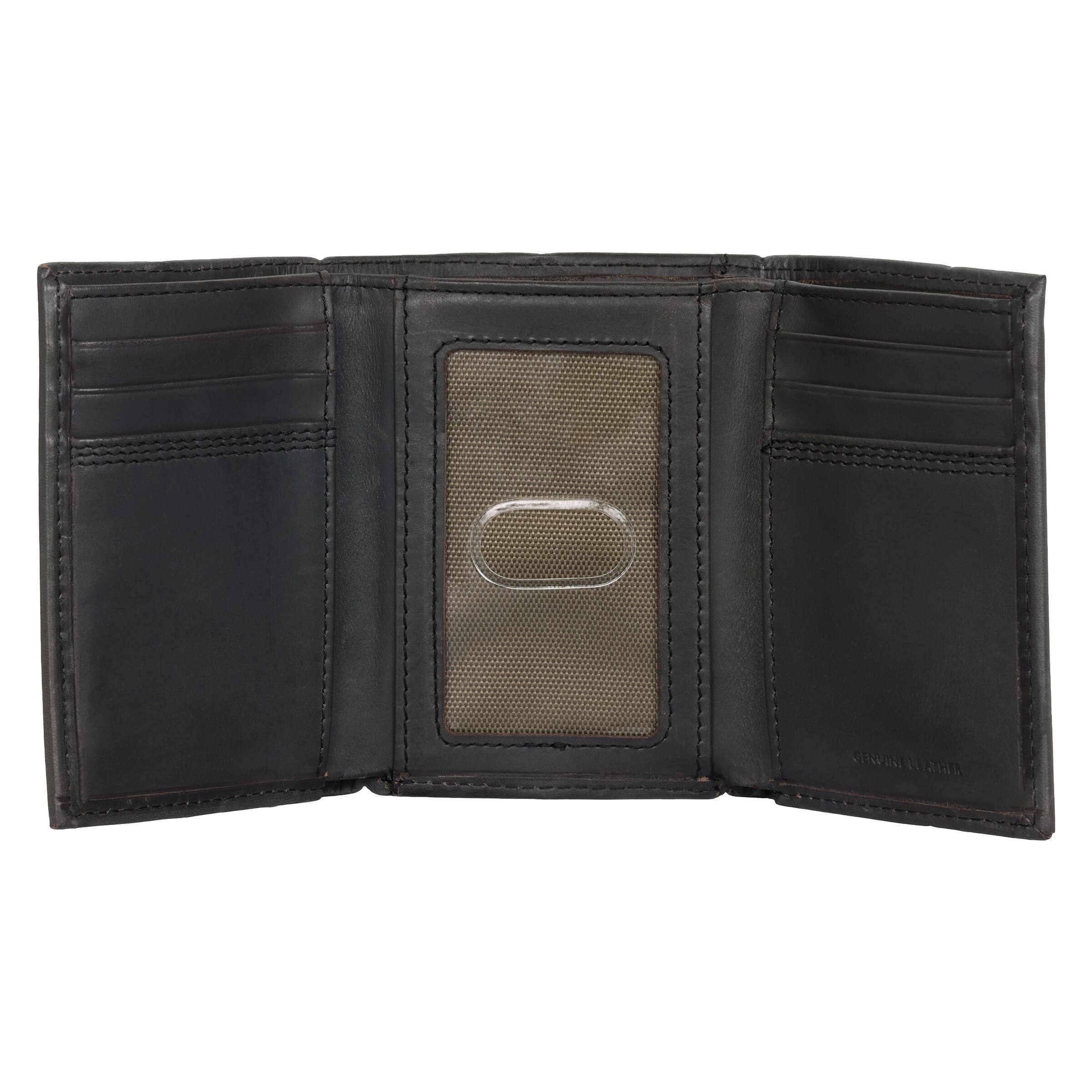Carhartt Leather Triple-Stitched Trifold Wallet - Image 5