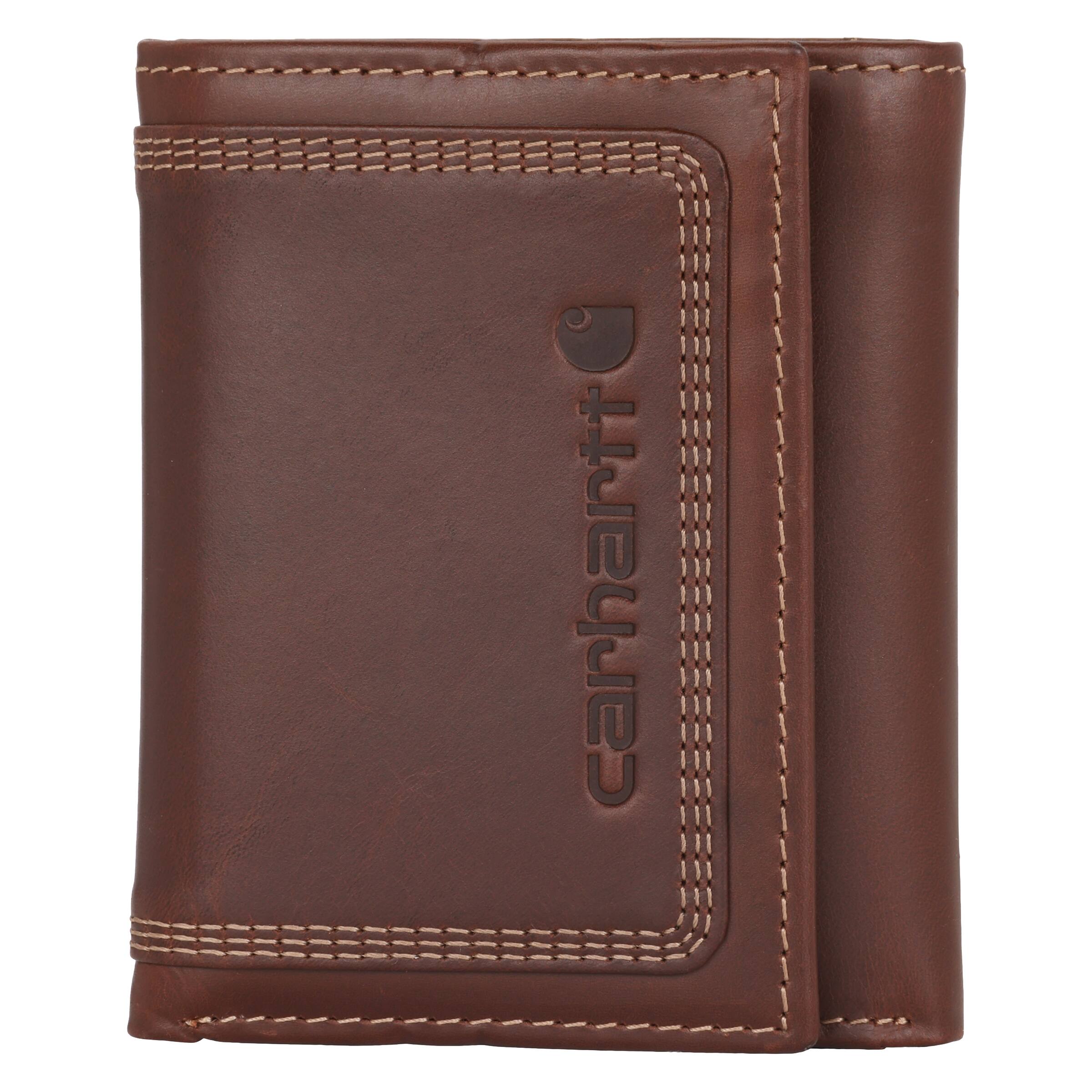 Carhartt Leather Triple-Stitched Trifold Wallet - Image 8