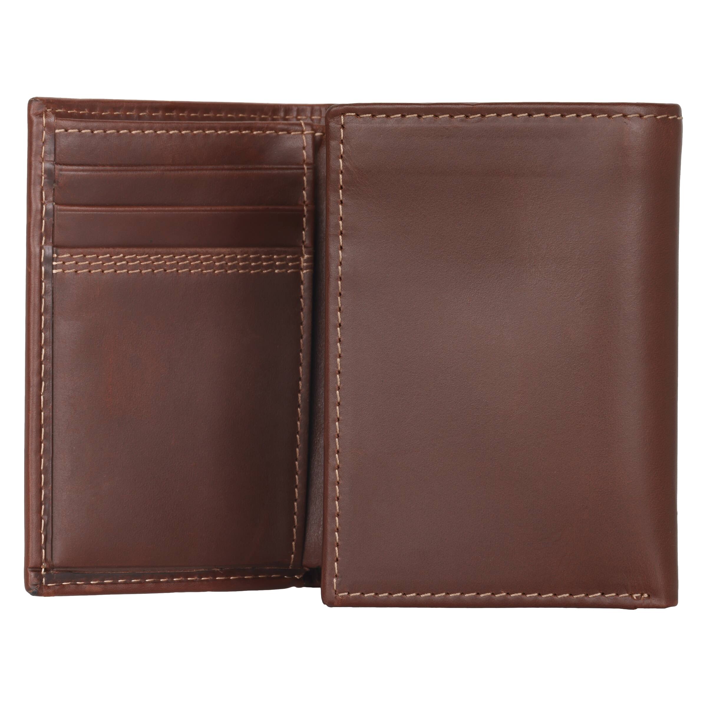 Carhartt Leather Triple-Stitched Trifold Wallet - Image 11