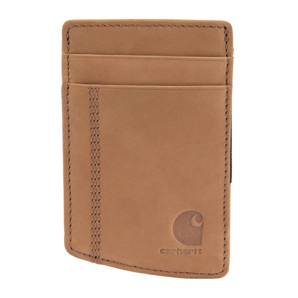 Carhartt Saddle Leather Front Pocket Wallet