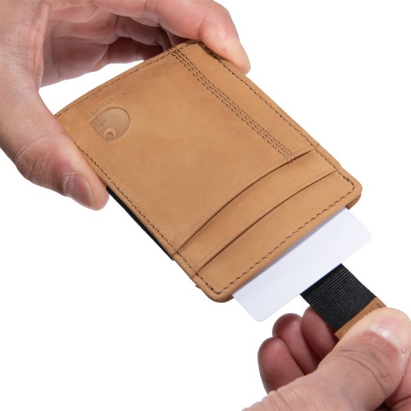 Carhartt Saddle Leather Front Pocket Wallet