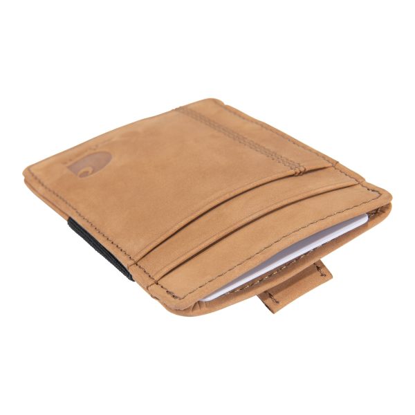 Carhartt Saddle Leather Front Pocket Wallet