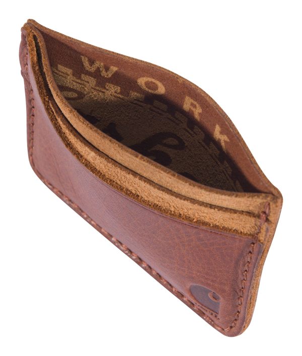 Carhartt Patina Leather Front Pocket Wallet
