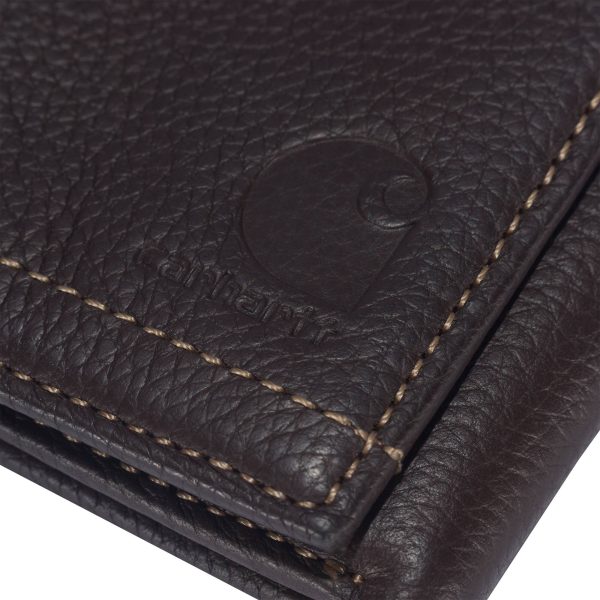 Carhartt Pebble Leather Trifold Wallet
