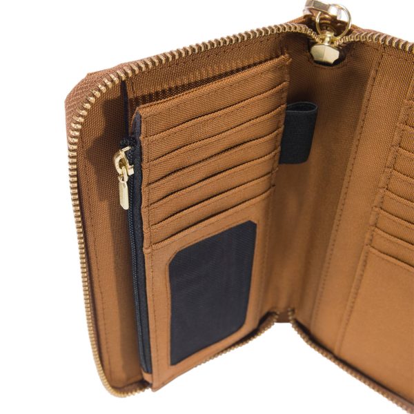 Carhartt Nylon Duck Lay-Flat Clutch Wallet
