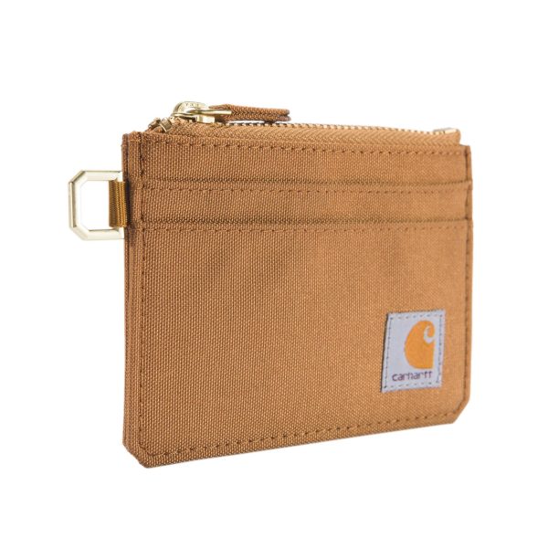 Carhartt Nylon Duck Zippered Card Keeper Wallet