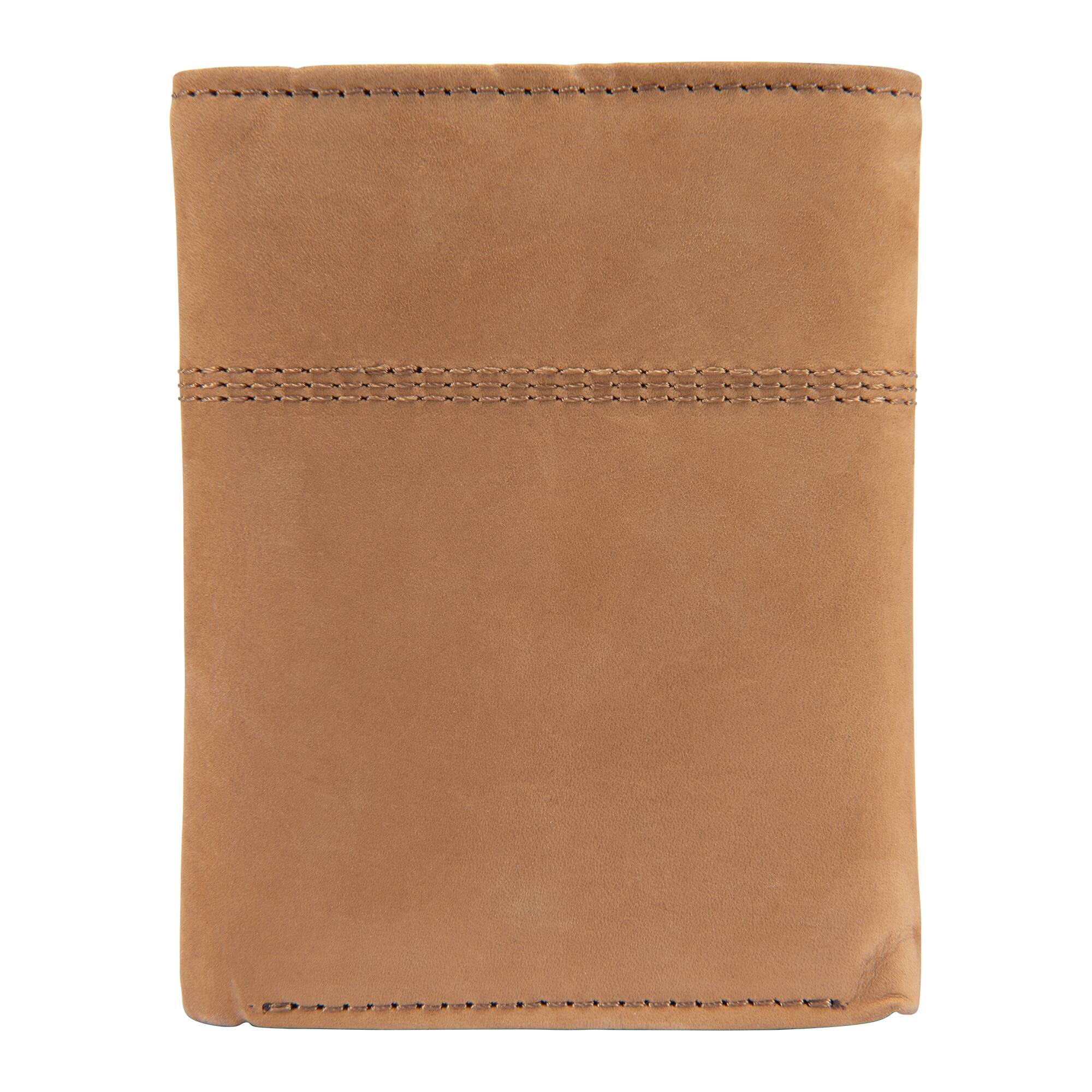 Carhartt Saddle Leather Trifold Wallet - Image 9
