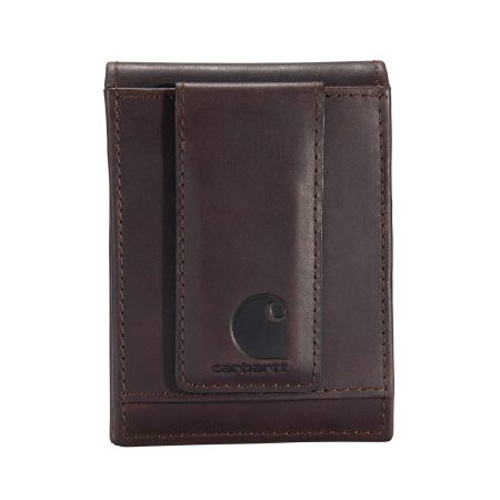 Carhartt Oil Tan Leather Front Pocket Wallet