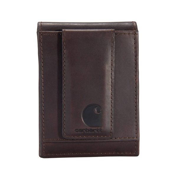 Carhartt Oil Tan Leather Front Pocket Wallet