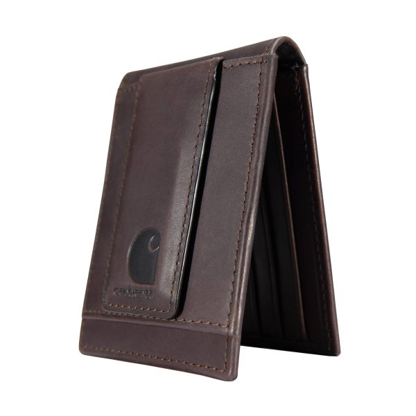 Carhartt Oil Tan Leather Front Pocket Wallet