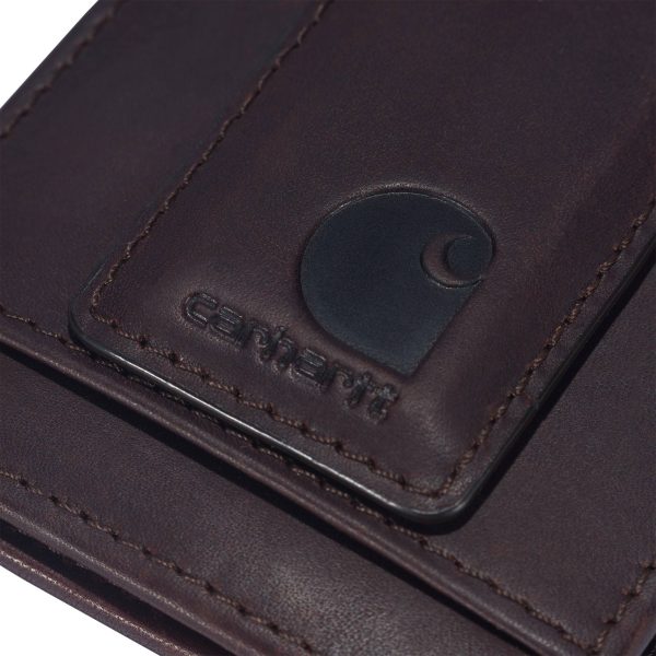 Carhartt Oil Tan Leather Front Pocket Wallet