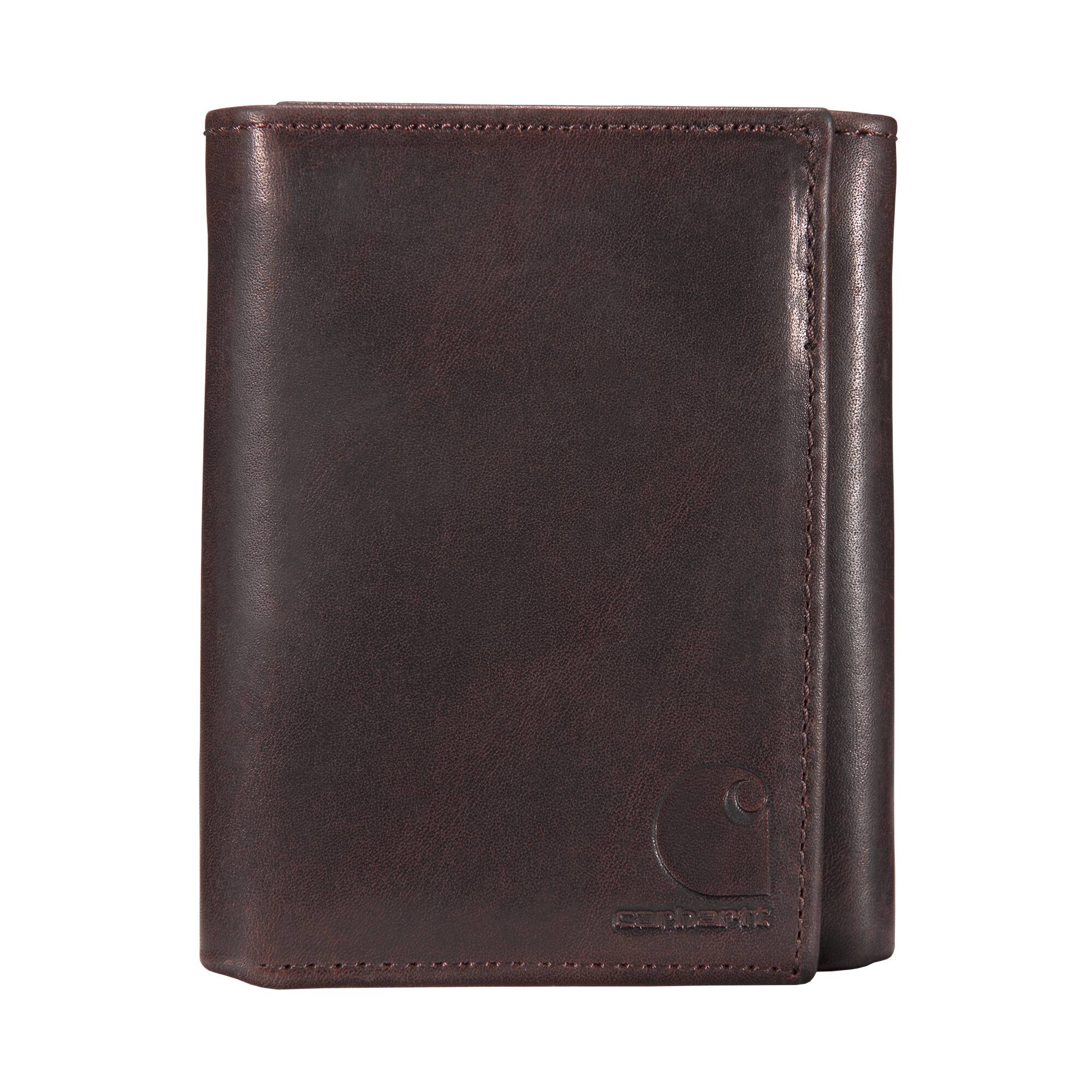 Carhartt Oil Tan Leather Trifold Wallet