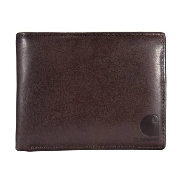 Carhartt Oil Tan Leather Passcase Wallet
