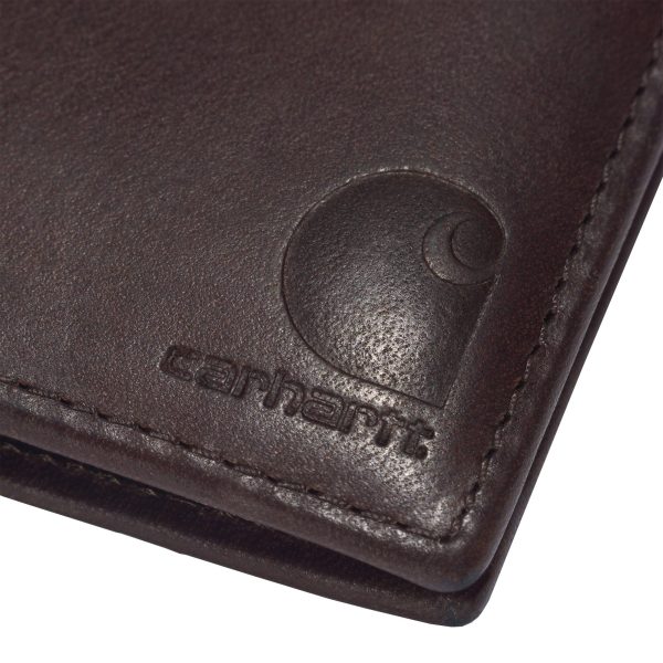 Carhartt Oil Tan Leather Passcase Wallet