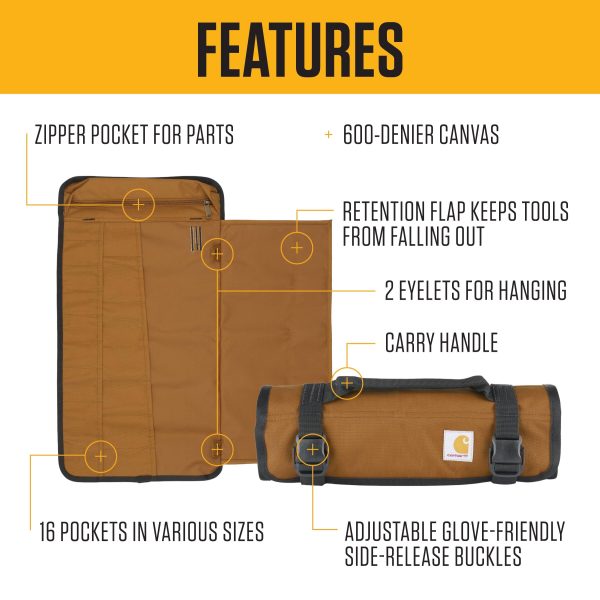 Carhartt Utility Roll Organizer