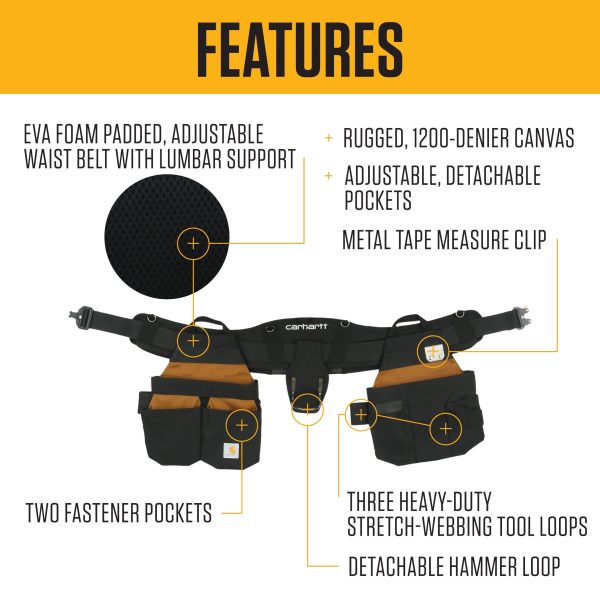 Carhartt Adjustable Station Tool Belt
