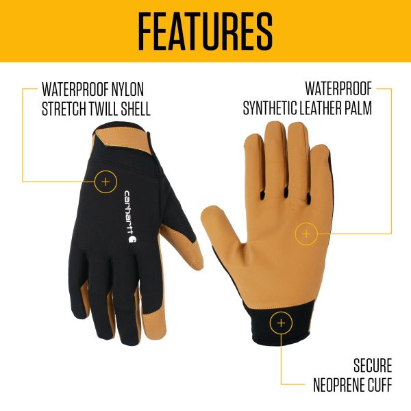 Carhartt Durable Water Repellent High Dexterity Glove