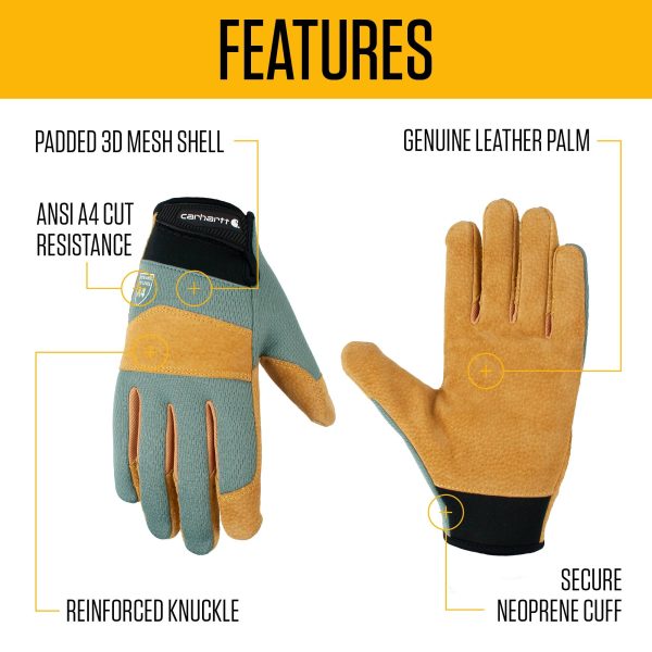 Carhartt Women's Cut-Resistant High Dexterity Glove