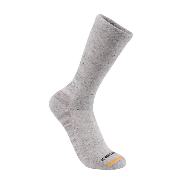 Carhartt Midweight Synthetic-Cotton Blend Crew Sock 3-Pack