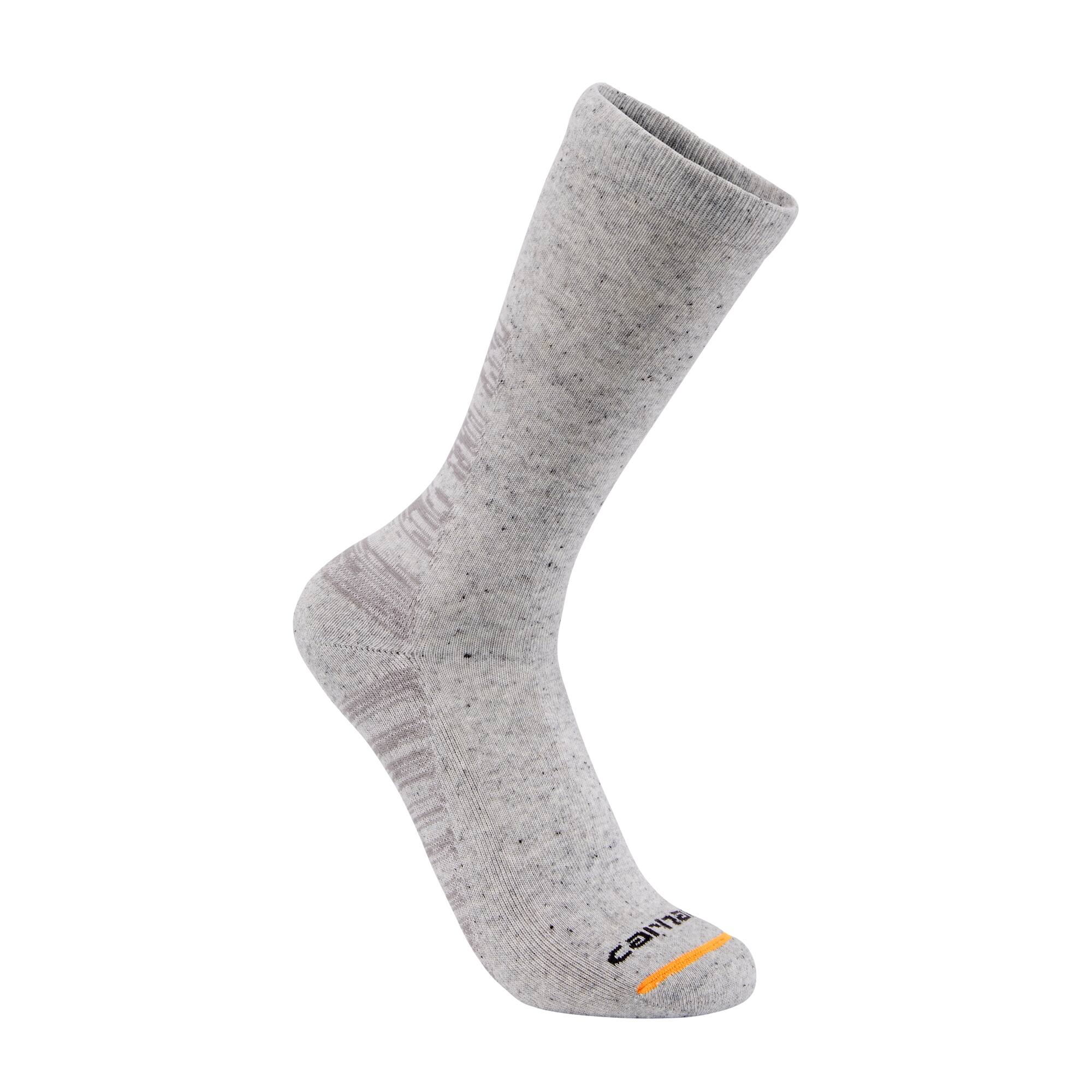 Carhartt Midweight Synthetic-Cotton Blend Crew Sock 3-Pack - Image 6