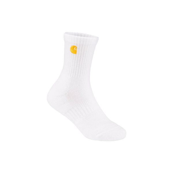 Carhartt Kids' Midweight Embroidered Crew Sock 4-Pack