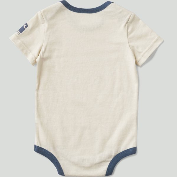 Carhartt Boys' Short Sleeve Daddy's Helper Bodysuit (Baby)