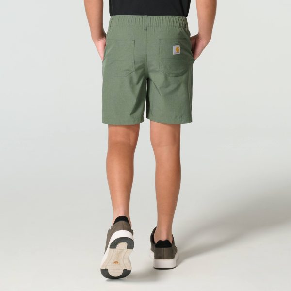 Carhartt Boys' Rugged Flex™ Heather Short (Child/Youth)