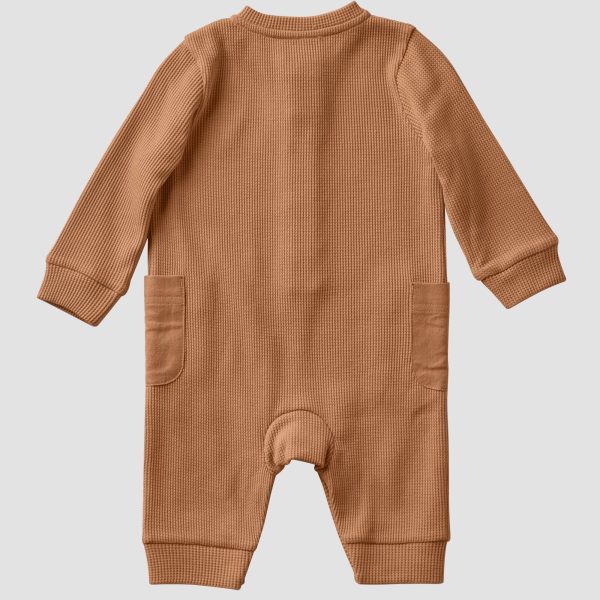 Carhartt Kids' Long Sleeve Thermal Henley Coverall (Baby)