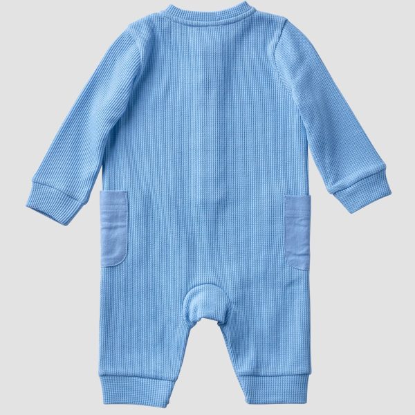Carhartt Kids' Long Sleeve Thermal Henley Coverall (Baby)