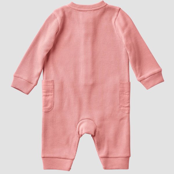 Carhartt Kids' Long Sleeve Thermal Henley Coverall (Baby)
