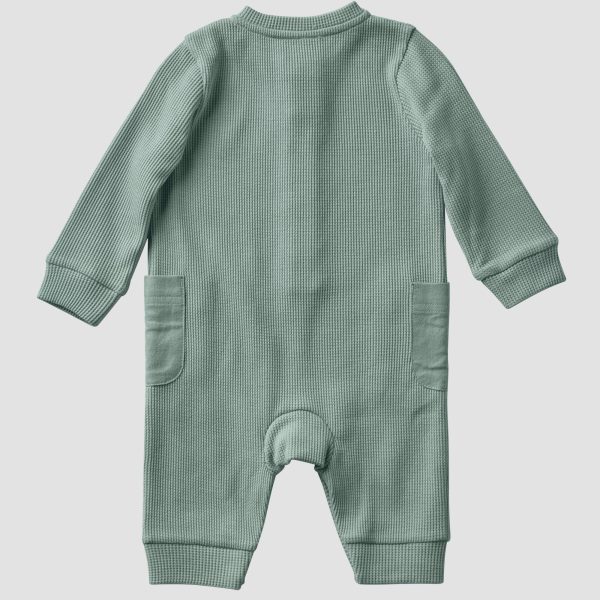 Carhartt Kids' Long Sleeve Thermal Henley Coverall (Baby)